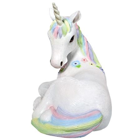 Design Toscano Sparkle the Mystical Magical Resting Unicorn Statue NE170215